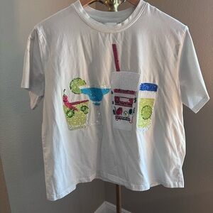 Queen of Sparkles Margarita Tee Size M